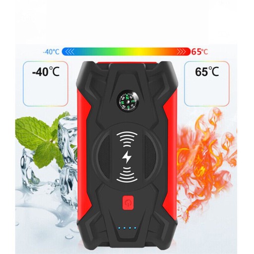АВТОМОБИЛЬНЫЙ СТАРТЕР POWER BANK УСИЛИТЕЛЬ АККУМУЛЯТОРА БЕСПРОВОДНОЕ ЗАРЯДНОЕ УСТРОЙСТВО