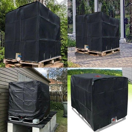 БРЕЗЕНТОВЫЙ КРЫШКА ДЛЯ БАКА ДЛЯ ВОДЫ MAUZER 1000Л КРЫШКА 120x100 IBC