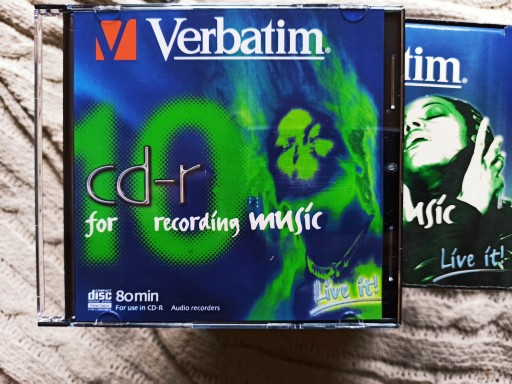 Verbatim CD-R Audio Music 10 шт. ЛОГОТИП