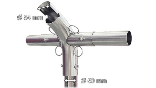 Гаражная палатка 5х10м [2,5м] Industrial DAS 560 Вт