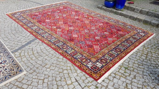 GHOM PIĘKNY PERSKI DYWAN R.TKANY IRAN 230/345CM