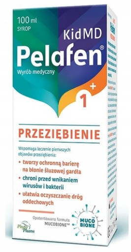Pelafen Kid MD Przeziębienie, syrop