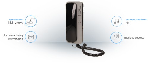 Unifon słuchawka do bloku domofon CYFRAL ANALOG Sz