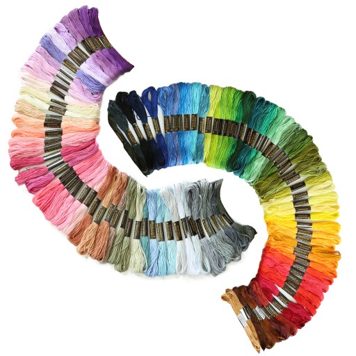 Мулине COLOR, набор 100 шт, 8м