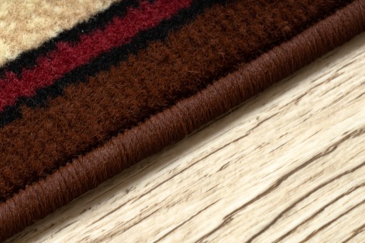 BCF RUG 100 см FILIP бордовый FRAME ^*Q093