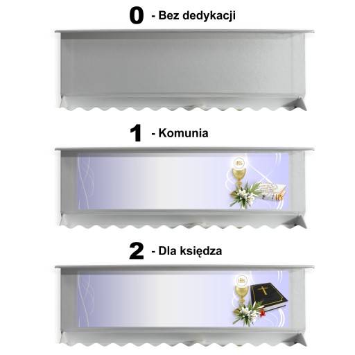 KOMUNIA Zestaw Długopis Roller czarny DEDYKACJA [K2