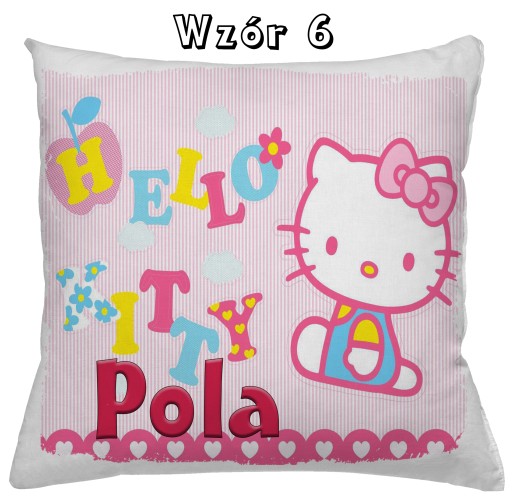 ПОДУШКА HELLO KITTY + НАЗВАНИЕ РАЗЛИЧНЫХ УЗОРОВ В ПОДАРОК