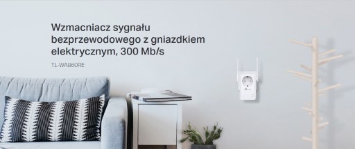 TP-LINK TL-WA860RE Усилитель Wi-Fi локальной сети + 1x 230 В