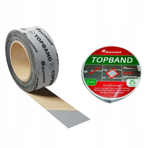 Паропроницаемая лента для ремонта мембран Topband