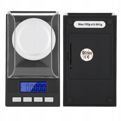 ЮВЕЛИРНЫЕ ВЕСЫ LCD 100г-0,001г ВЫСОЧАЙШАЯ ТОЧНОСТЬ