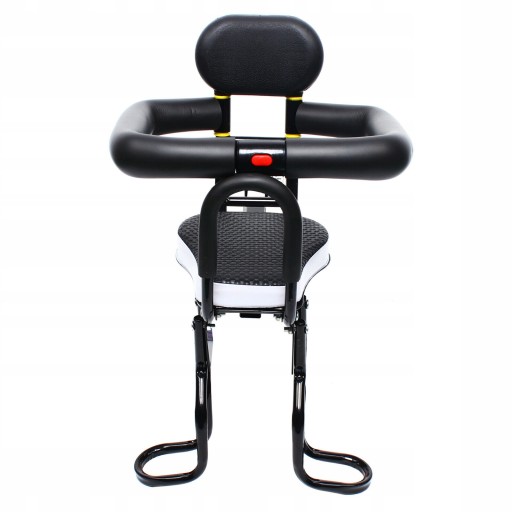 40KG PRZEDNI FOTEL ROWEROWY DLA DZIECI CZARNY