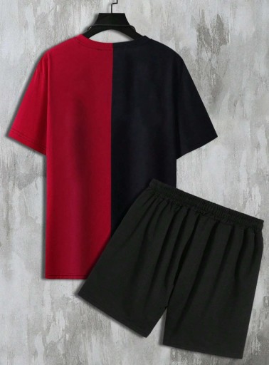 SHEIN МУЖСКОЙ КОМПЛЕКТ, ЧЕРНЫЙ, СЛУЧАЙНЫЙ L VXE