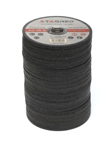 100 SZT TARCZA DO CIĘCIA METALU ALUMINIUM 125x1.6