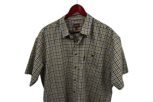 Haglofs мужская рубашка 3XL короткая 44 45 в клетку