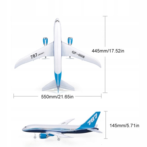 RC САМОЛЕТ МОДЕЛЬ BOEING 787