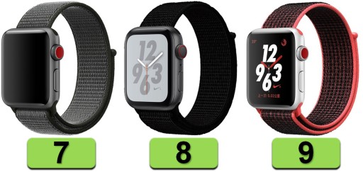 Apple Watch 2 3 4 5 6 7 8 9 10 SE 38 мм 40 мм 41 мм 42 мм 37 цветов