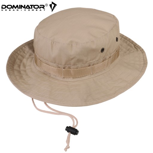 Польская военная шапка DOMINATOR BOONIE Хлопок Rip-Stop Бежевый Хаки