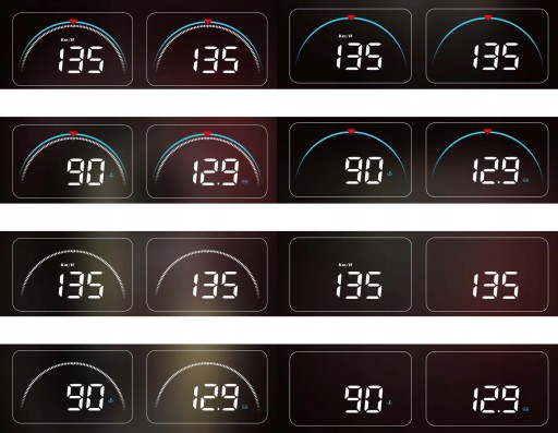 АВТОМОБИЛЬНЫЙ ДИСПЛЕЙ OBDII HEAD-UP ПРОЕКТОР НА ЛОБОВОЕ СТЕКЛО OBD HUD