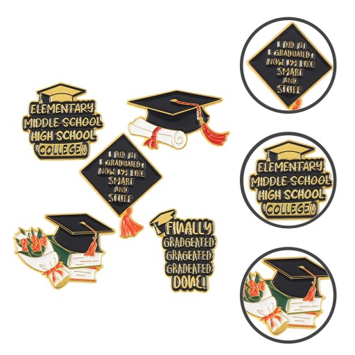 Broszka Grad Decor Emaliowane napierśniki 50 szt