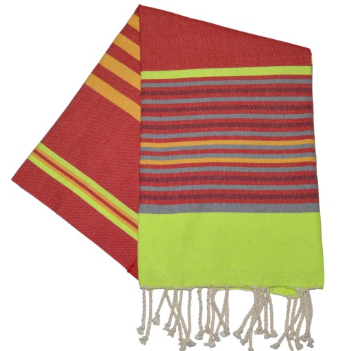 Полотенце FOUTA арабское детское, пляжное, для бассейна, для сауны, хлопок, 140х70