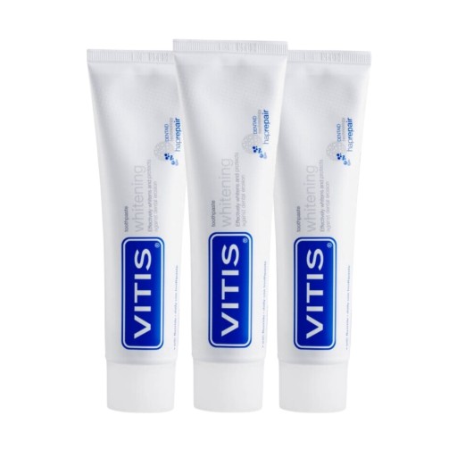 3x VITIS WHITENING DENTAID ПАСТА ДЛЯ БЕЛЕНИЯ ЗУБОВ