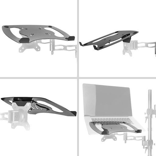Подставка для ноутбука Duronic DML1 BK с креплениями D