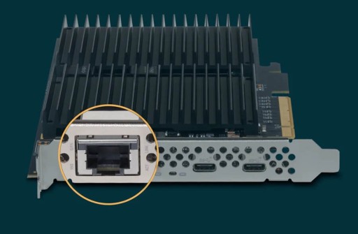 Карта Sonnet McFiver PCIe 2xNVMe 1x10GbE 2xUSB-C