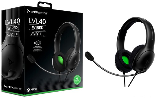 Гарнитура PDP LVL40 Xbox One, черная