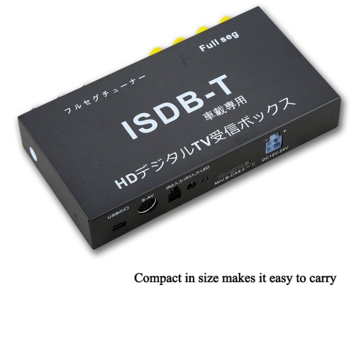 Портативный, быстрый автомобильный цифровой ТВ-приемник ISDB-T MJ HD