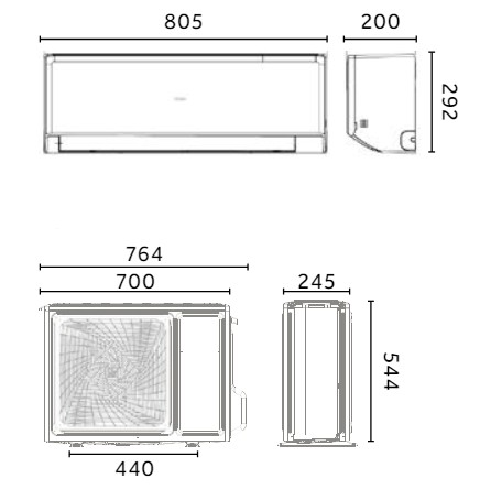 Кондиционер Haier REVIVE Plus 3,5 кВт WiFi 3D iFEEL A++