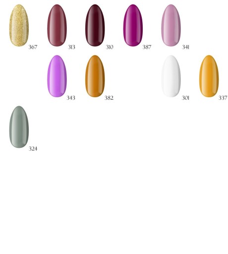 Набор для ногтей: 10 гибридных лаков BOSKA NAILS + аксессуары в подарок.