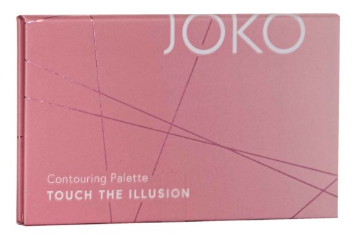 Палетка для контуринга Joko Touch The Illusion Pink 01