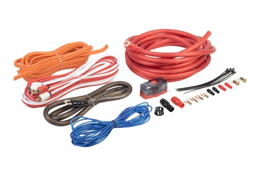 Комплект кабелей Кабели для монтажа усилителя RCA 5М 21мм2 VIBE CL4AWKT-V7