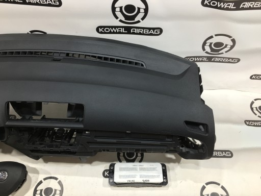SKODA FABIA 3 III ПЕРЕДНЯЯ ПАНЕЛИ КОНСОЛЬ AIRBAG ORG