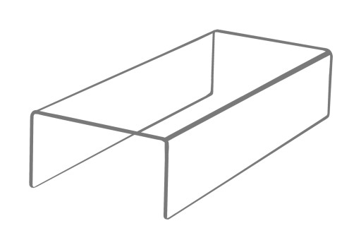 СТОЙКА СТОЙКА ДИСПЛЕЯ STEP PLEXI 250мм