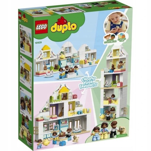 LEGO KLOCKI DUPLO 10929 Wielofunkcyjny domek