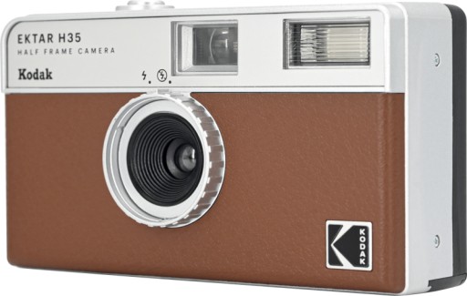 Фотоаппарат KODAK Ektar H35 35 мм в стиле ретро, ​​коричневый