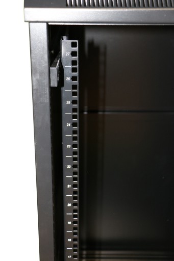 Szafa rack 37U 600x800 Czarna stojąca 19 cali