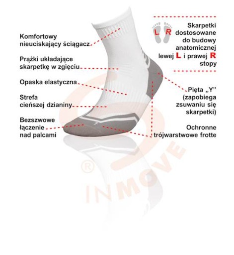 Носки RUNNER DEODORANT SILVER 38-40