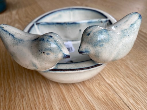 кормушка для птиц из керамики BLUE