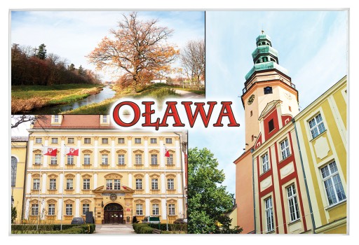 Magnesy na lodówkę miasta - OŁAWA