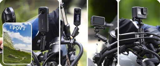 Крепление на велосипедный руль для GoPro Hero 12 11 10 9 8 7 6 5 DJI Action