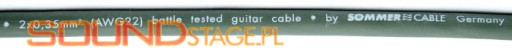 GUITAR CABLE 4M бас Sommer JACK Neutrik Silent