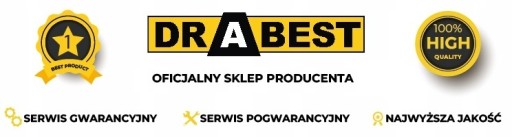 Drabina aluminiowa domowa z PÓŁKĄ 5 STOPNI 50% Szersze DRABEST