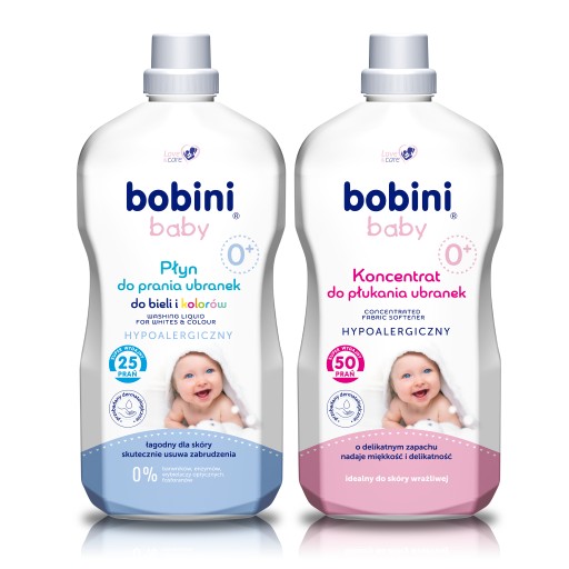 Bobini Гипоаллергенная стиральная жидкость для полоскания детского белья MIX 3,6л