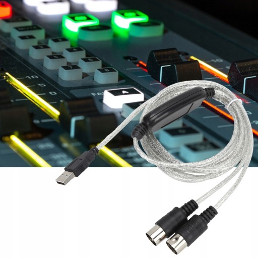 MIDI-кабель Конвертер адаптера MIDI-кабеля в USB