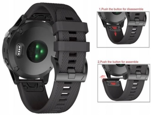 РЕМЕНЬ QUICKFIT ДЛЯ GARMIN FENIX 3 5X 6X 6X PRO 7X
