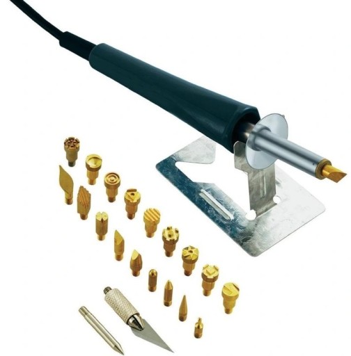 Пирографическая горелка, паяльник TOOLCRAFT 230В 30Вт