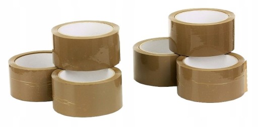 ЛЕНТА УПАКОВОЧНАЯ SMART SOLVENT 48/60м КОРИЧНЕВАЯ 6 шт.