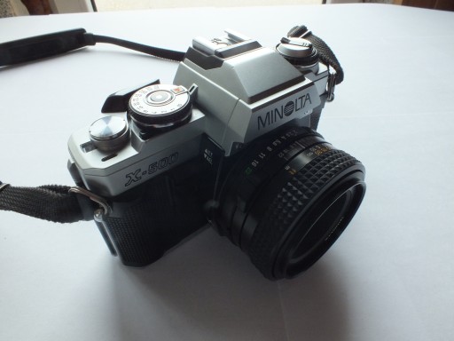 Minolta X-500 + Minolta MD 50 мм 1:2 - красиво - функционально
